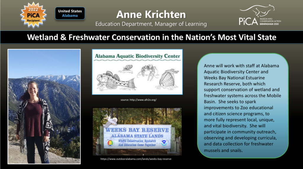 Anne Krichten, Manager of Learning, Education Department